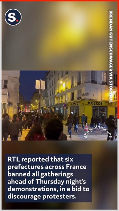 Crowds Protest in Paris After Two Demonstrators Left Severely Injured