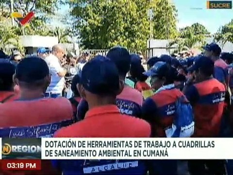 Sucre | Entregan herramientas de trabajo a cuadrillas de saneamiento ambiental del mcpio. Sucre