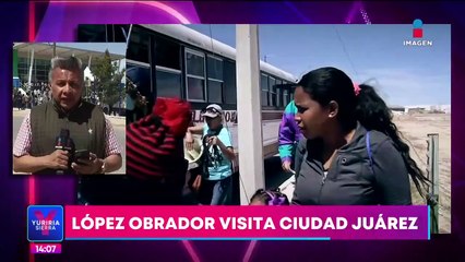 López Obrador visita Ciudad Juárez y asegura que se hará justicia