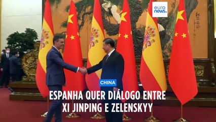 Pedro Sánchez apela ao diálogo entre China e Ucrânia