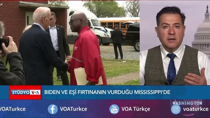 Biden Fırtınanın Vurduğu Missisippi’de