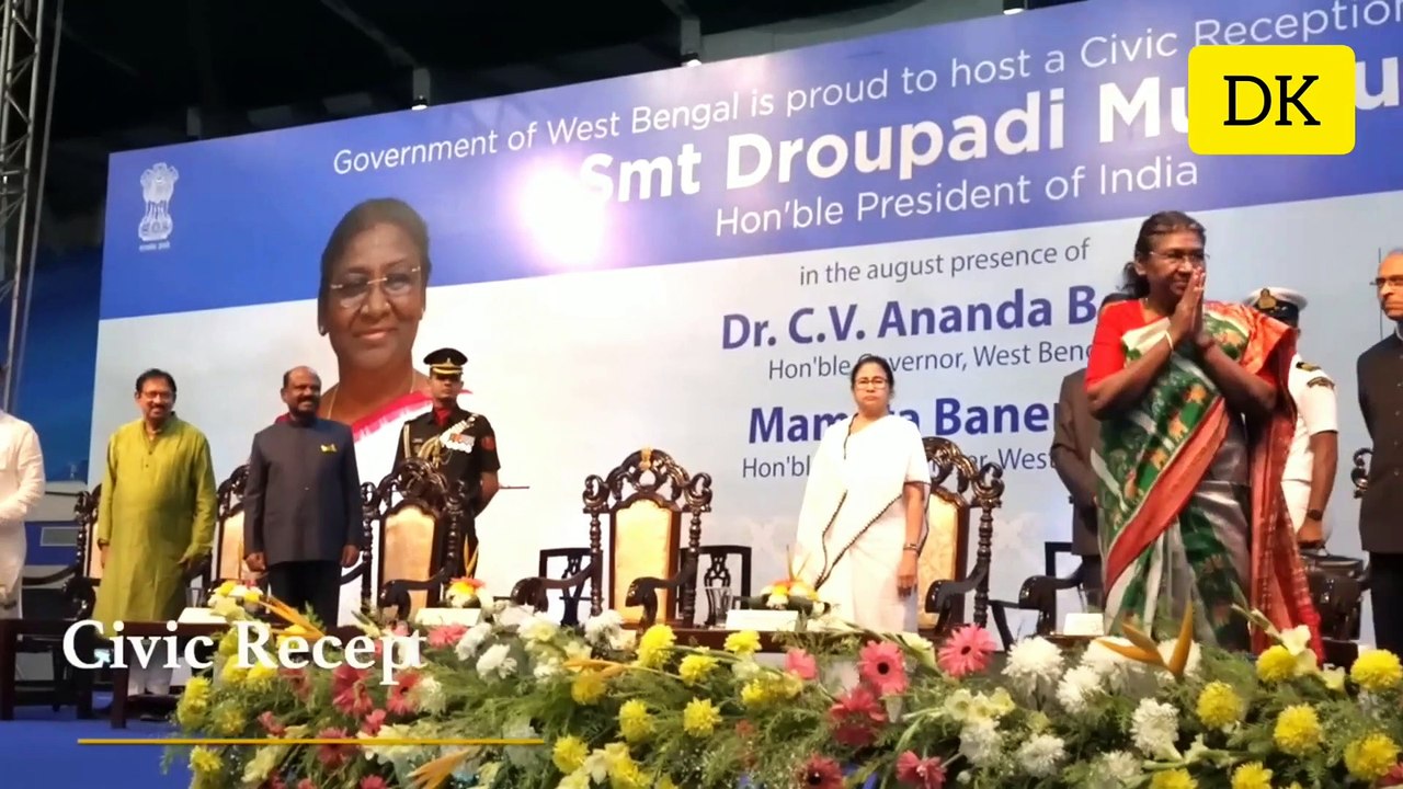 President of India visits kolkata