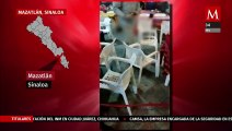 Disparan contra un empresario dentro de una taquería en Mazatlán, hay otras 4 personas heridas