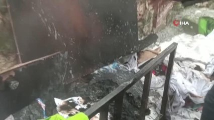 Silvan'da çıkan yangında ev kullanılamaz hale geldi