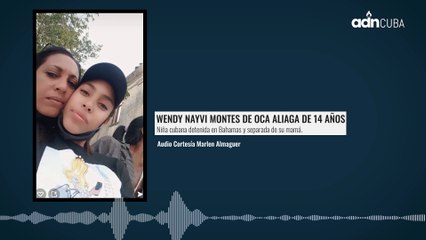 Niña cubana está detenida en Bahamas y separada de su madre.
