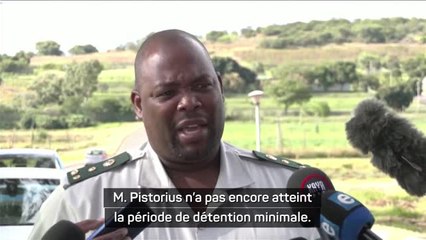 Justice - Sa demande de libération conditionnelle refusée, Pistorius reste en prison