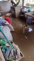 Casas em Tabuleiro do Norte são inundadas após chuvas intensas
