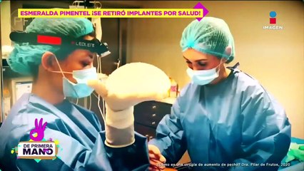 Migraña y taquicardias: Esmeralda Pimente y por qué se quitó implantes