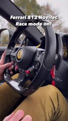 Ferrari 812 Novitec Race mode