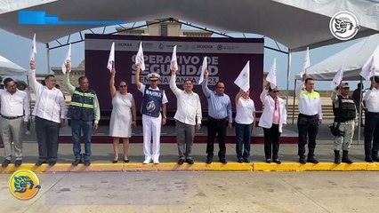 Arranca operativo de Semana Santa 2023; participan 350 elementos en Coatzacoalcos