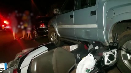 Menina de 13 anos é atropelada por motociclista embriagado na Rua Silverstone