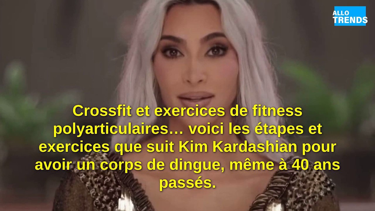 Les astuces de Kim Kardashian pour obtenir un corps musclé et en forme dévoilées !