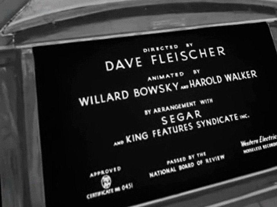 Popeye (1933) E025 Dizzy Divers