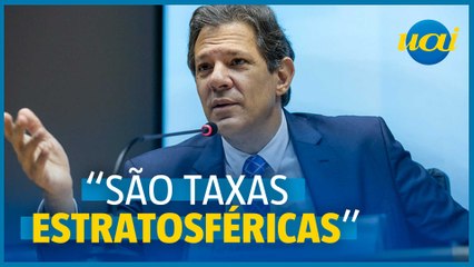 Download Video: Haddad: governo estuda reduzir juros do cartão de crédito