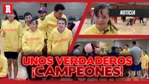 Los CAPITANES imparten clinica de BASQUETBOL para atletas de SPECIAL OLYMPICS