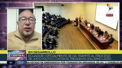 Ecuador: CAL inicia oficialmente proceso de juicio político contra el presidente Guillermo Lasso