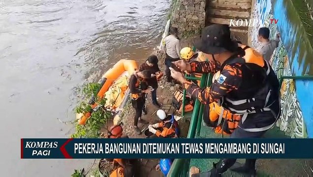 Pekerja Bangunan yang Terjatuh ke Kali Ciliwung Ditemukan Tewas Mengambang di Tanah Abang