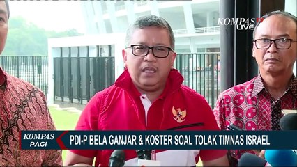 Bela Ganjar dan Koster Soal Tolak Timnas Israel, Sekjen PDIP: Menunjukkan Sikap Pemimpin yang Kokoh!