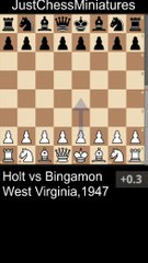 An Arabian checkmate after many blunders