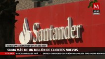 En lo que va de 2023, Santander sumó más de un millón de clientes nuevos