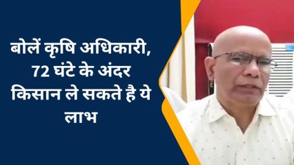 चन्दौली: फसलों को नुकसान मामले में कृषि अधिकारी का बयान आया सामने,कही ये बात