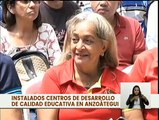 Instalan centros de desarrollo de calidad educativa en el estado Anzoátegui