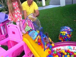 Diana and Roma Learn How To Have Fun and Play Different Games Outside | For Kids