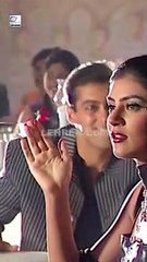 Salman Khan Kisses Sushmita Sen While Shooting A Song