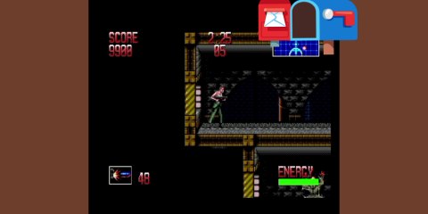 Alien 3 mega drive (1) squat move slowly attack four aliens
