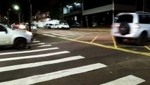 Atenção motoristas: semáforos piscantes no cruzamento da Rua Pernambuco e Marechal Rondon