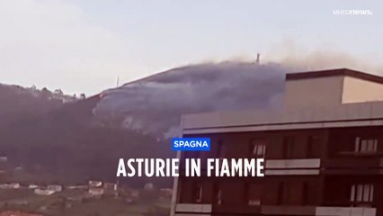 Incendi già a marzo in Spagna. Colpita la regione delle Asturie