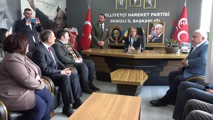 Denizli MHP, depremzedelerle iftar sofrasında buluştu