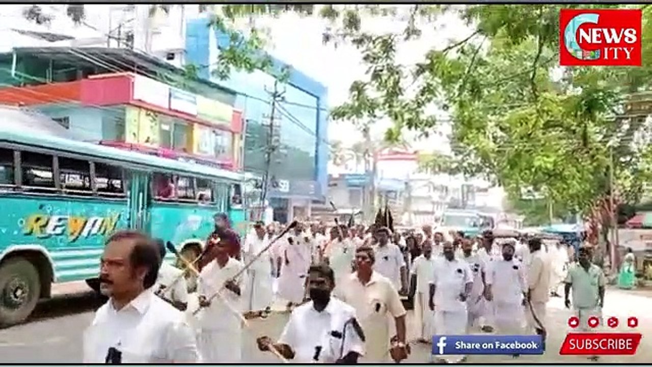 അടൂർ UDF കമ്മറ്റിയുടെ നേതൃത്വത്തിൽ കരിദിനം ആചരിച്ചു