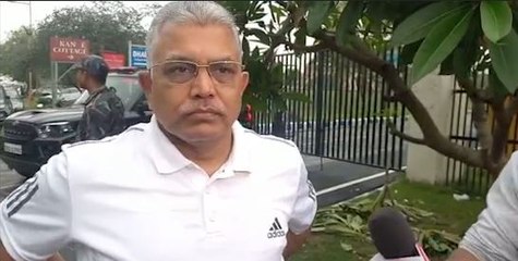 রাজনৈতিক স্বার্থের জন্য ইচ্ছাকৃত গন্ডগোল করানো হয়েছে রামনবমীর মিছিলে: দিলীপ ঘোষ