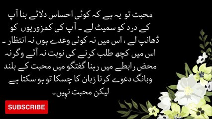 Muhabat Kya Hai ___ What is Love ___  NB Aarain