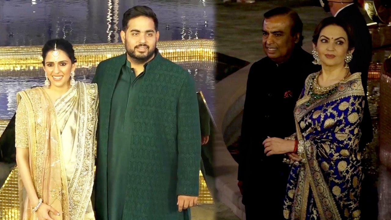 Jeetendra और उनके परिवार का Mukesh Ambani ने किया जोरदार स्वागत