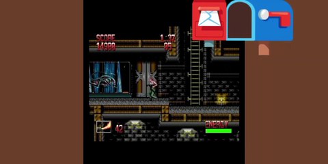 Alien 3 mega drive (1) front back quick attack two aliens 4th prisoner