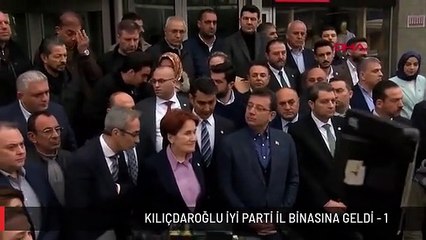 KILIÇDAROĞLU İYİ PARTİ İL BİNASINA GELDİ - 1