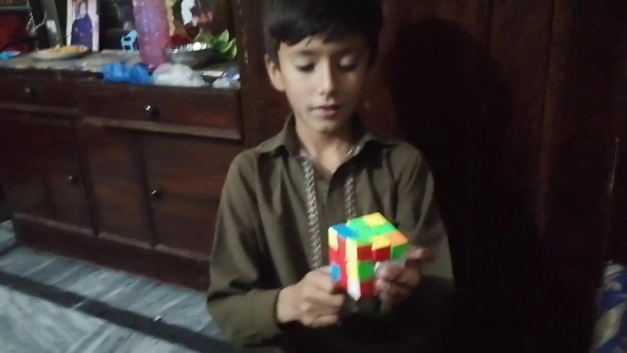 Hashir ali cube solve || village life || Malik Mohsin