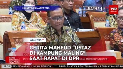 Bikin Panas! Mahfud Singgung Peristiwa Ustaz di Kampung Maling Saat Bahas Makelar Kasus di DPR