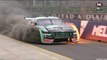 V8 Supercars Melbourne 2023 Race 3 Courtney Massive Fire