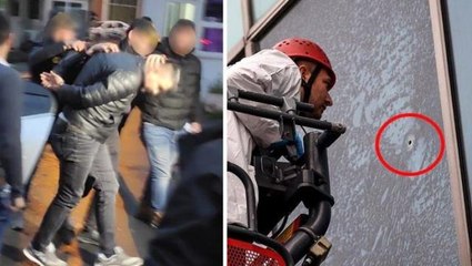 İYİ Parti binasını kurşunlayan şahıs işte böyle yakalandı! Lazerle merminin yeri tespit edildi