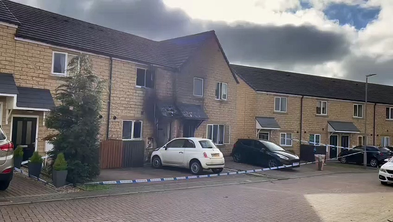 Houses hit by fire in Ovenden in Halifax