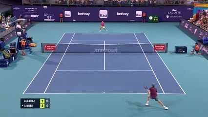 Miami - Sinner domine Alcaraz lors d’un duel stratosphérique