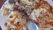 Kabuli Pulao Recipe - Giant Meat Rice Prepared - Most Famous Afghani Pulao  - Peshawar Street Food