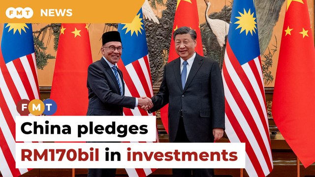China commits RM170bil in investments