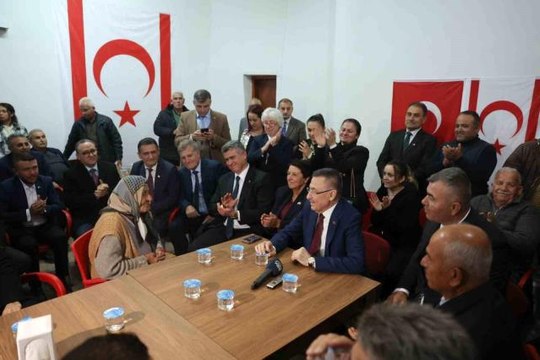 Cumhurbaşkanı Yardımcısı Oktay: Kıbrıslı Rumlar, 'karşı tarafı desteklerseniz Kıbrıs için de bir fırsat doğabilir' diye Batı'ya sesleniyorlar Oktay,...