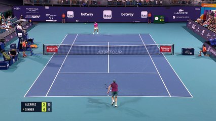 Sinner stuns Alcaraz in enthralling Miami Open semi-final