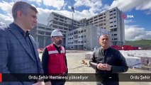 Ordu Şehir Hastanesi yükseliyor