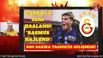 GALATASARAY TRANSFERDE BOMBAYI PATLATIYOR | ATALANTA'NIN GOLCÜSÜ RASMUS HÖJLUND'A GS KANCASI